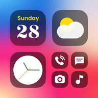 Color Widgets Theme iWidgets icon