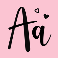 Fonts Art Cute Keyboard Font icon